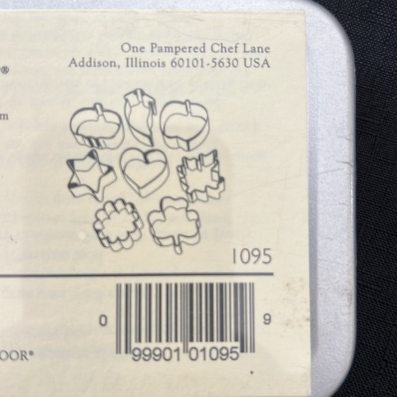 Pampered Chef Creative Cutters Set #1095, NIB - Picture 3 of 4